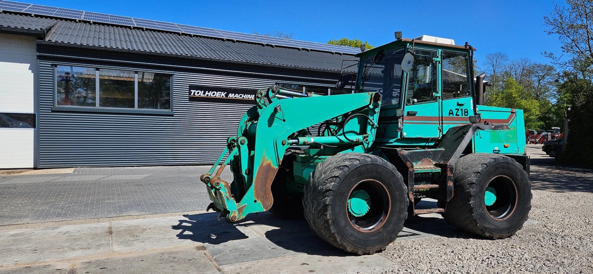 Ahlmann AZ 18, Wiellader of Shovel