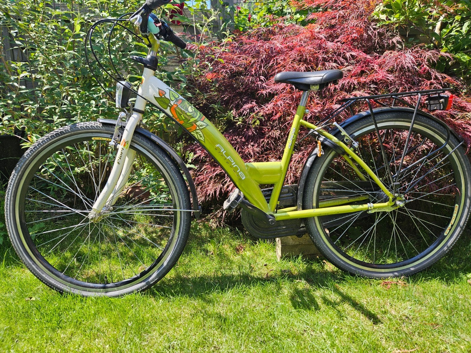Alpina 26 inch kinderfiets, Ophalen, Gebruikt, Velgrem, Overige merken