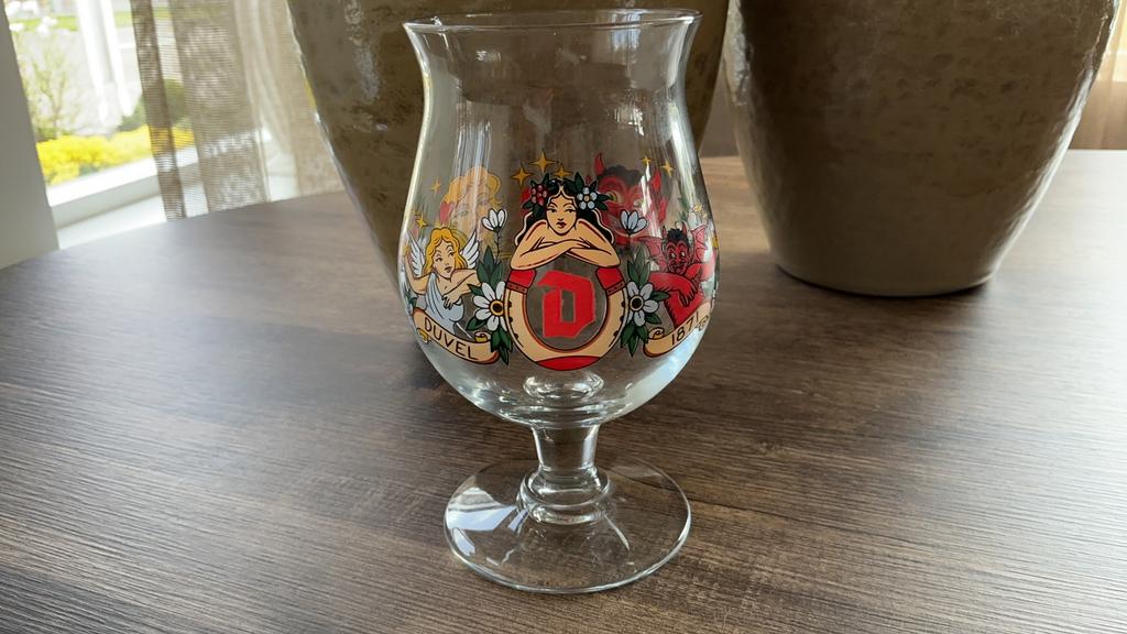 Duvel Art Collection Morrison Schiffmacher 2020, Ophalen of Verzenden, Zo goed als nieuw, Glas of Glazen, Duvel