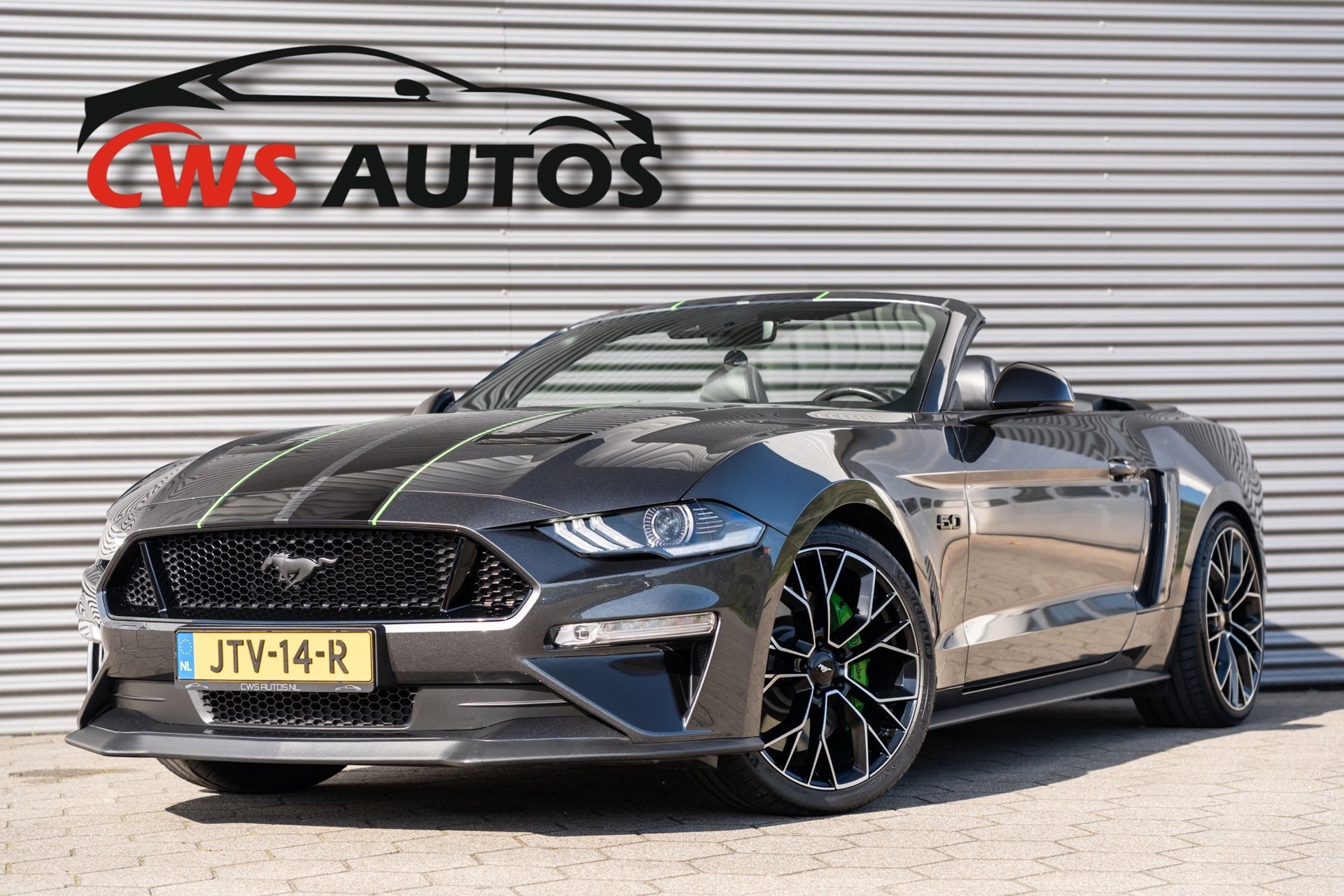 Ford Mustang Convertible 5.0 V8 GT EU GELEVERD*GEEN SCHADEVE, Auto's, Automaat, Dealer onderhouden, Achterwielaandrijving, Cabriolet