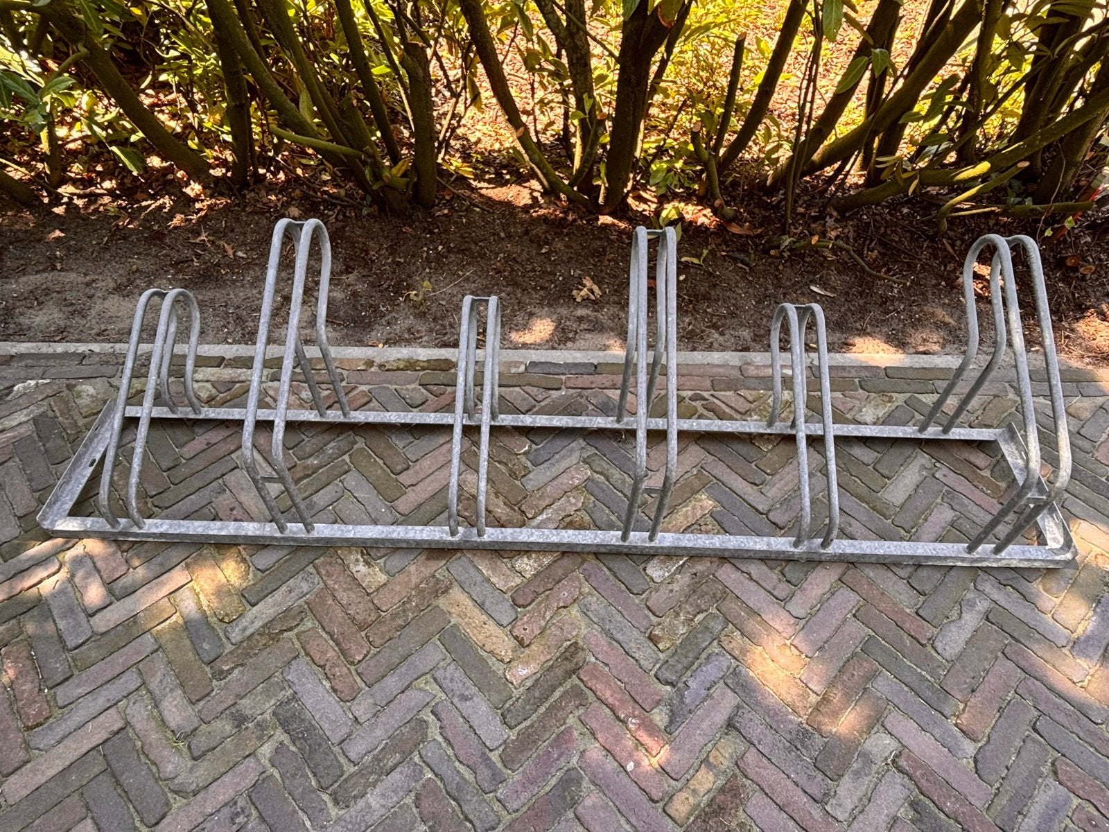 Fetsenrek voor 6 fietsen, Ophalen, Gebruikt