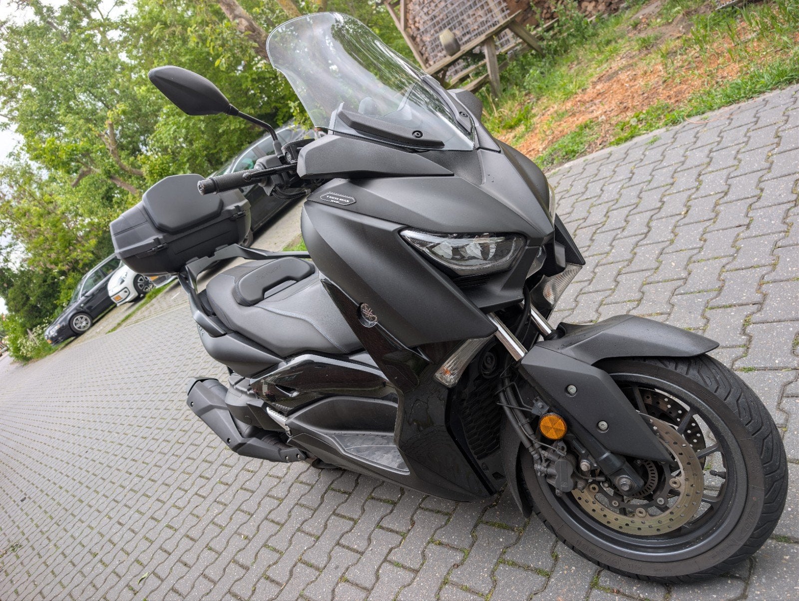 Yamaha XMAX Tech MAX 400 Bijna geen tweede zo mooi te vinden, Gebruikt, Particulier, Automaat, 12 t/m 35 kW
