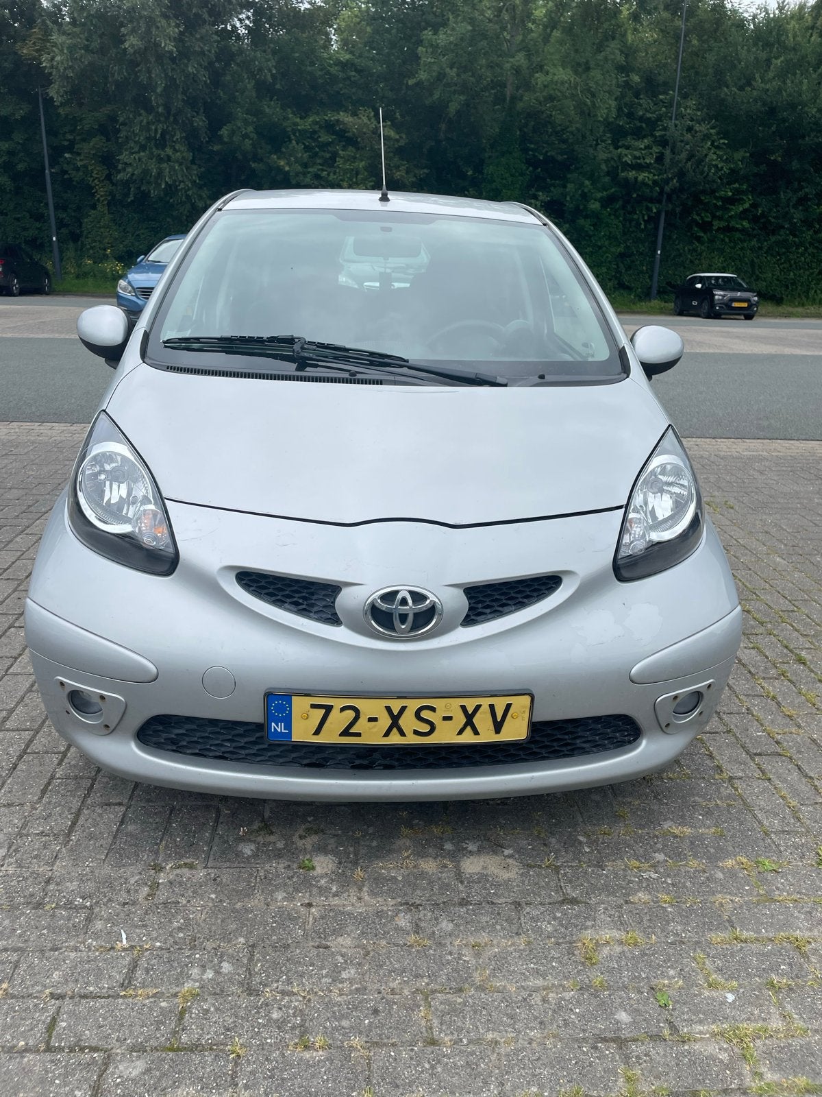 Toyota Aygo 1.0 12V Vvt-i 5DRS MMT 2007 Grijs 137000km NAP, Auto's, 4 stoelen, 68 pk, Origineel Nederlands, Particulier