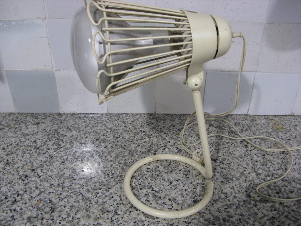 Warmtelamp Cocotte Philips1950 vintage industrele industreel, Ophalen of Verzenden