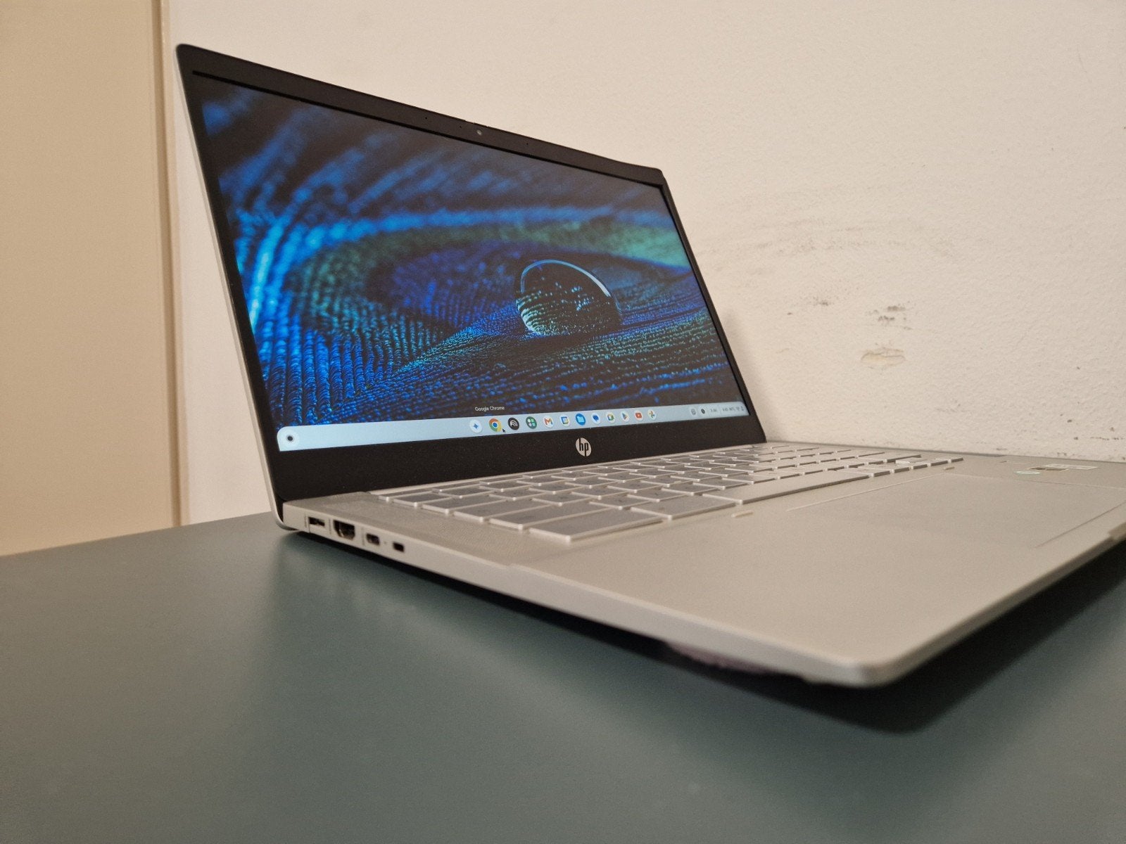 HP Chromebook - Goed werkend met lichte deukjes, Computers en Software, Ophalen, Gebruikt, HP chromebook, Qwerty