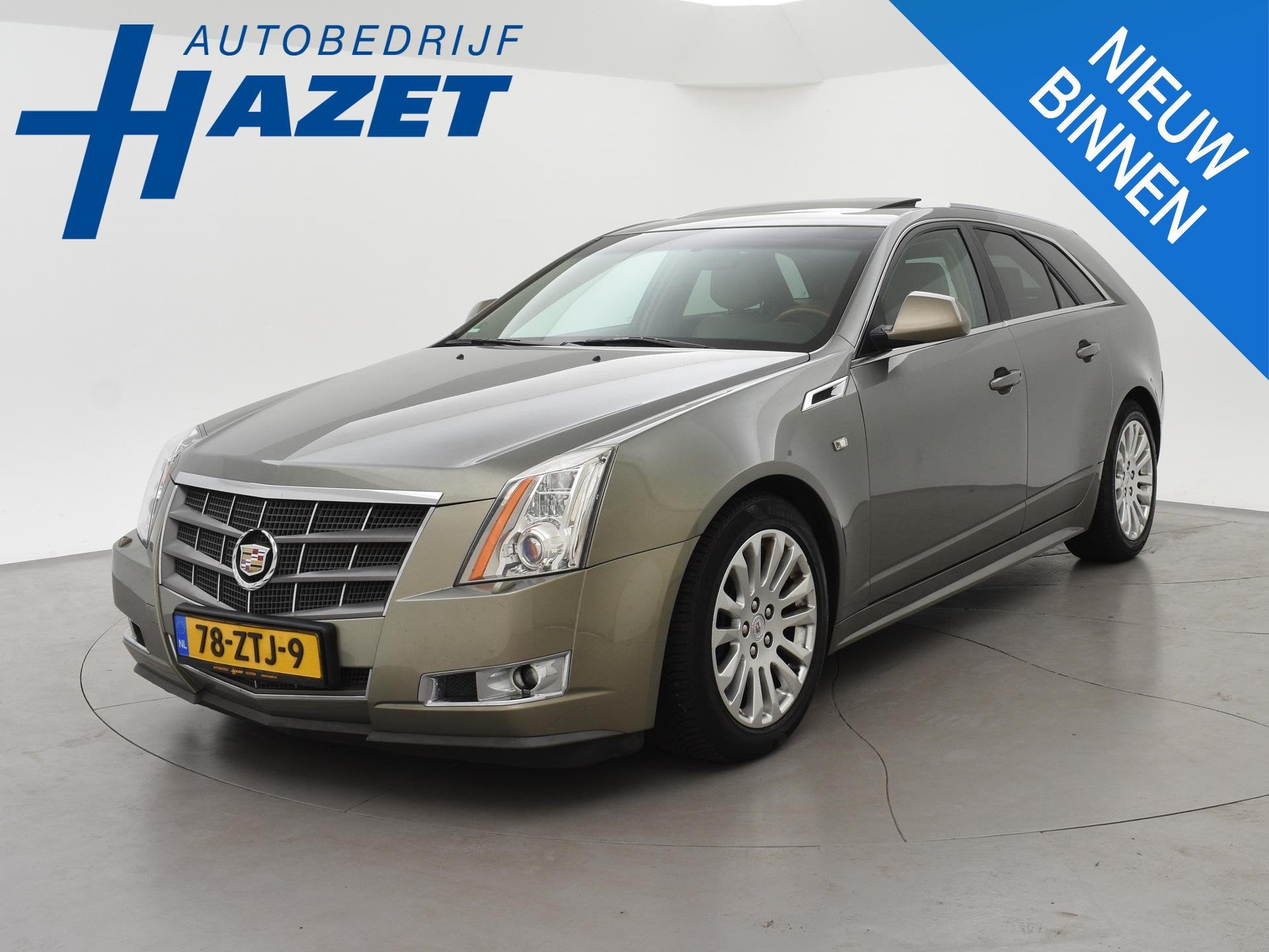Cadillac CTS 3.6 V6 311 PK SPORT LUXURY AWD *UNIEK* + STOELV, Automaat, Euro 5, Gebruikt, Bruin
