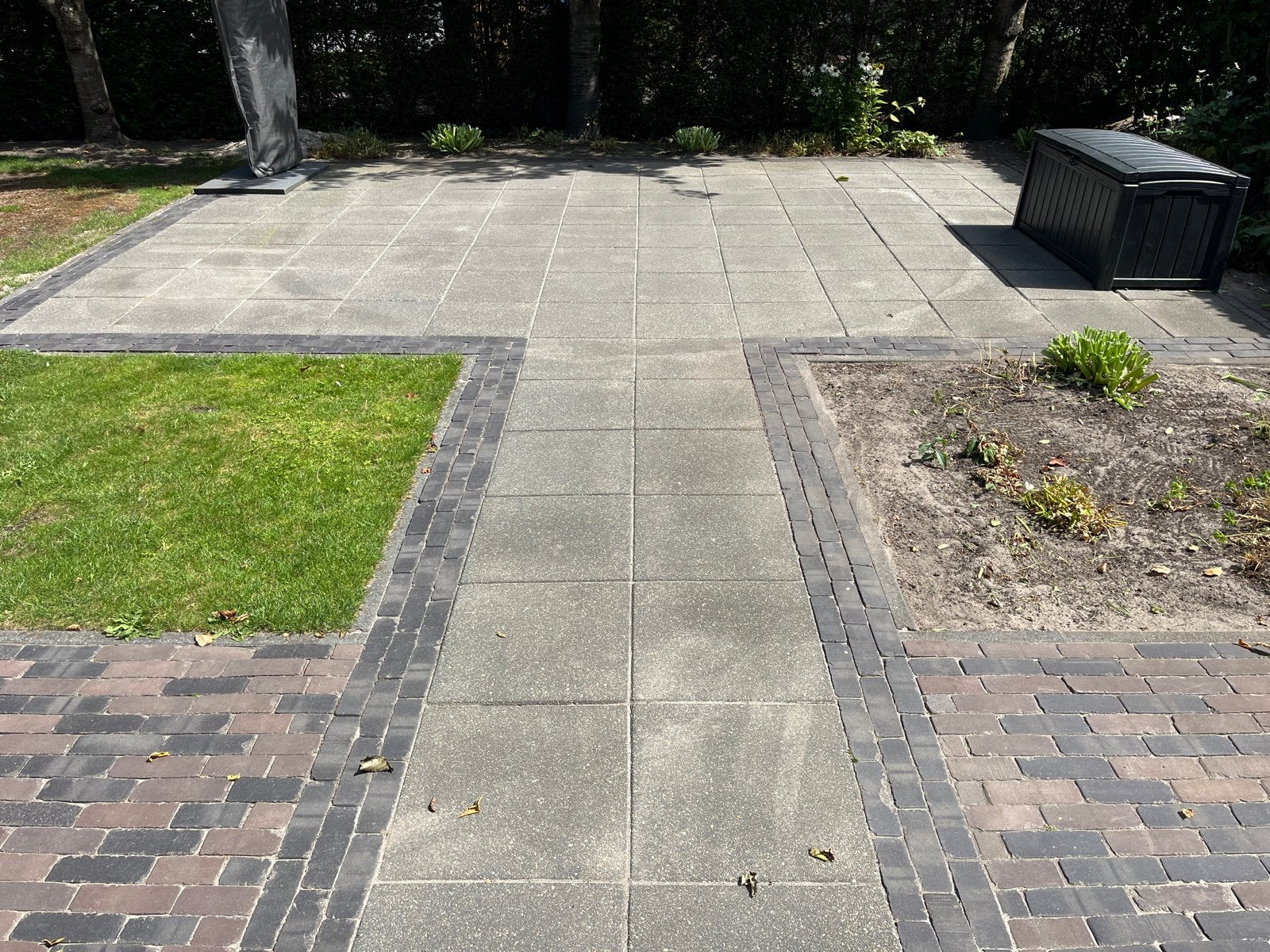 Betontegels 50x50x5cm - 110 stuks, Ophalen, Gebruikt, 10 m² of meer, Beton