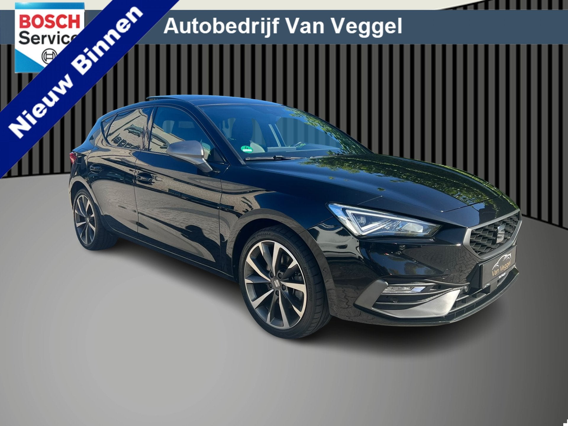 SEAT Leon 1.4 TSI eHybrid PHEV FR virtual cockpit, navi, pan, Auto's, Gebruikt, Zwart, 4 cilinders, Hybride Elektrisch/Benzine