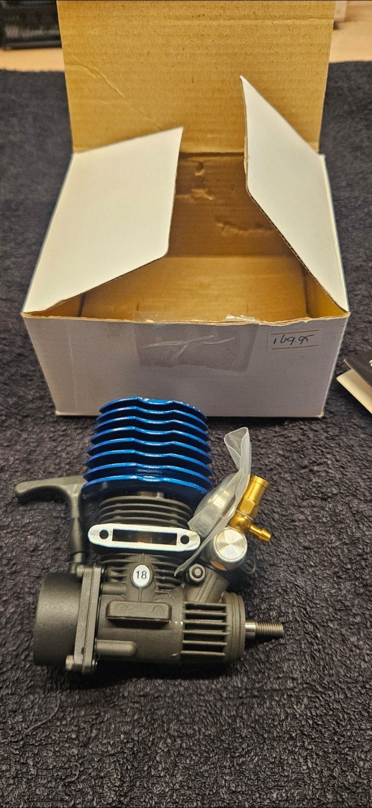 nieuwe nitro motor  50,00 euro koopje, Ophalen of Verzenden, Nieuw, Nitro, Onderdeel