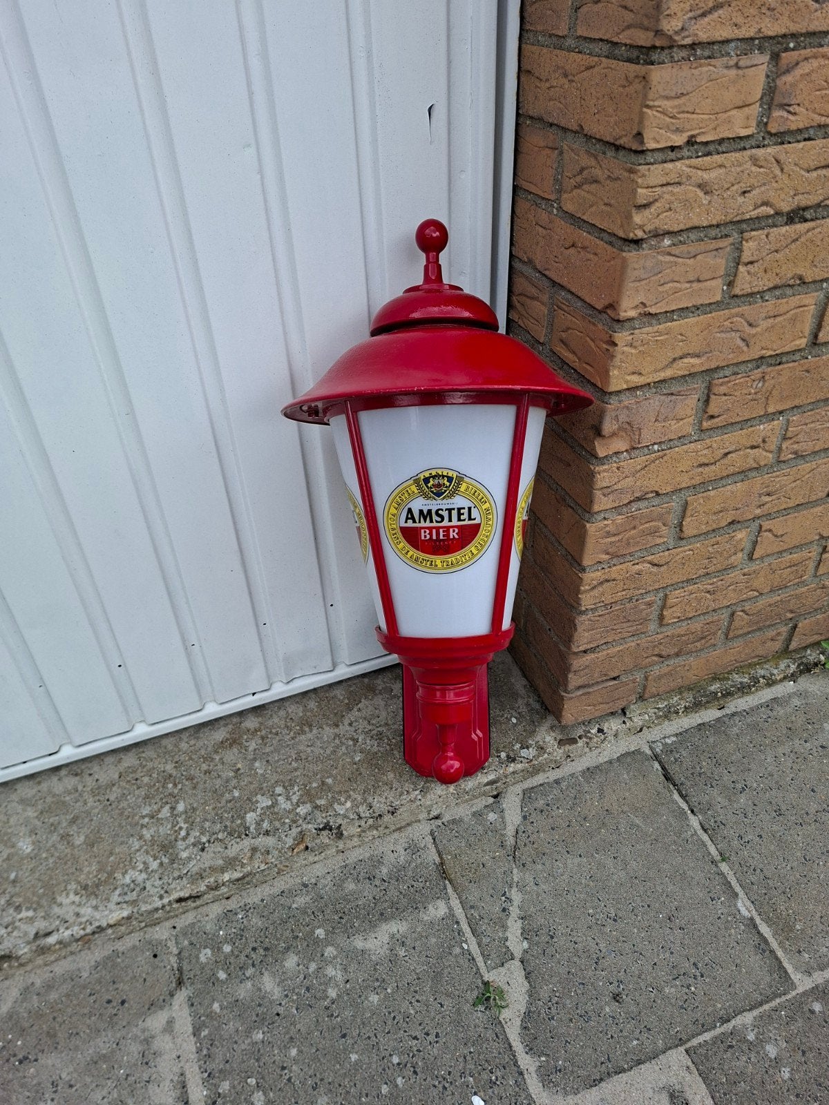 Amstel bier lamp, Verzamelen, Ophalen, Zo goed als nieuw, Reclamebord, Plaat of Schild, Amstel