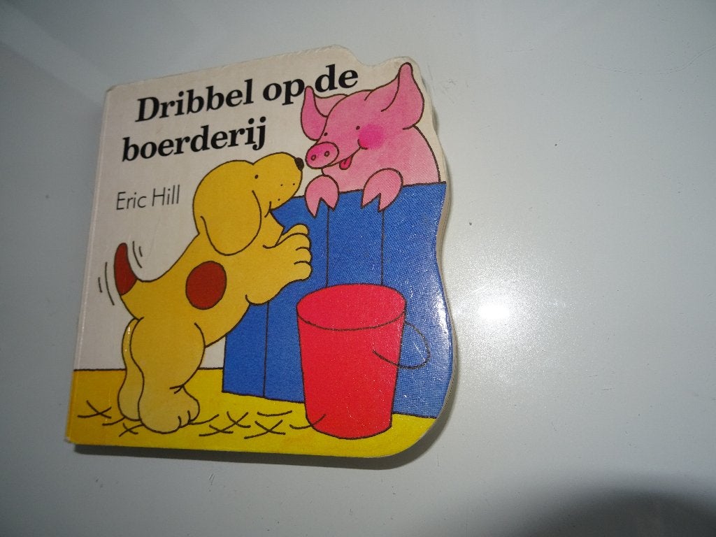 KARTON BOEKJE - DRIBBEL op de boerderij, Boeken, Ophalen, Zo goed als nieuw, 3 tot 4 jaar