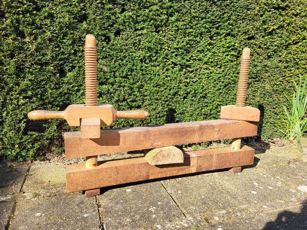 Antieke houten boekpers, Antiek en Kunst, Antiek | Gereedschap en Instrumenten, Ophalen