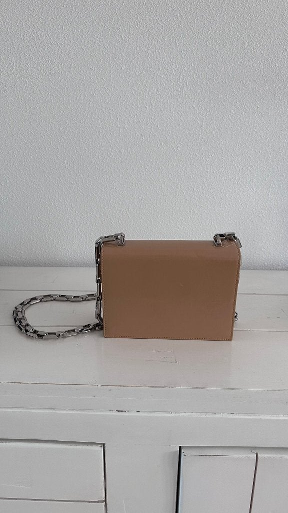 Nakedvice Melbourne Handtas / Schoudertas – Beige / Nude, Ophalen of Verzenden, Zo goed als nieuw, Beige, Handtas