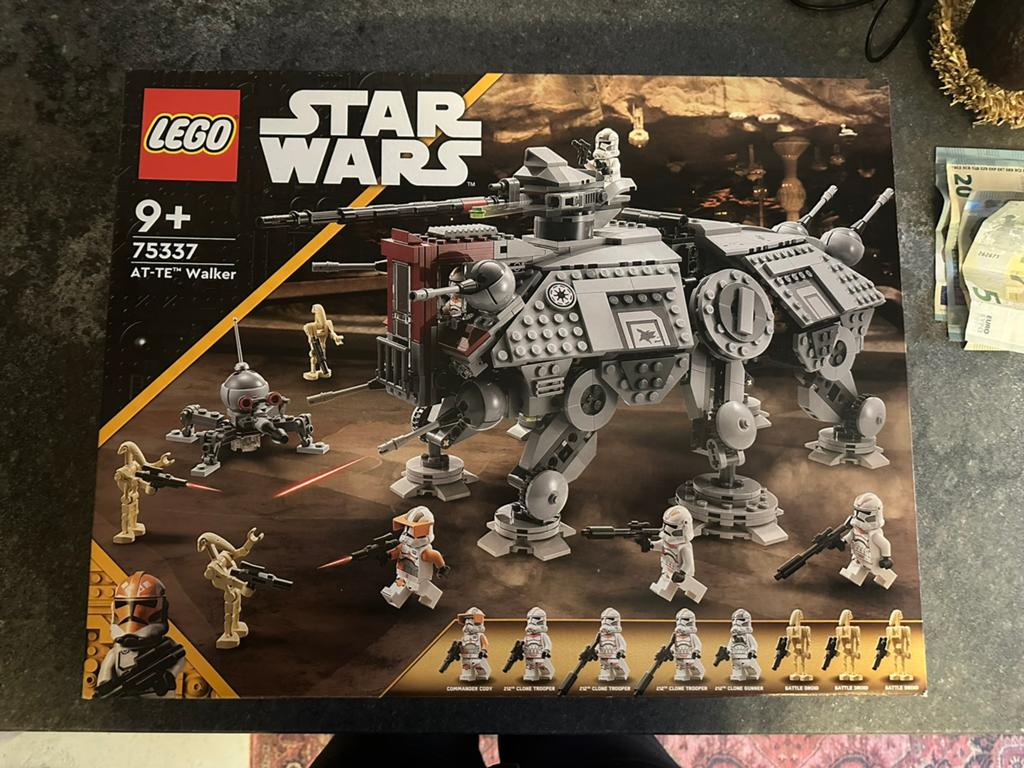 Lego 75337, AT-TE Walker, Ophalen of Verzenden, Nieuw, Lego