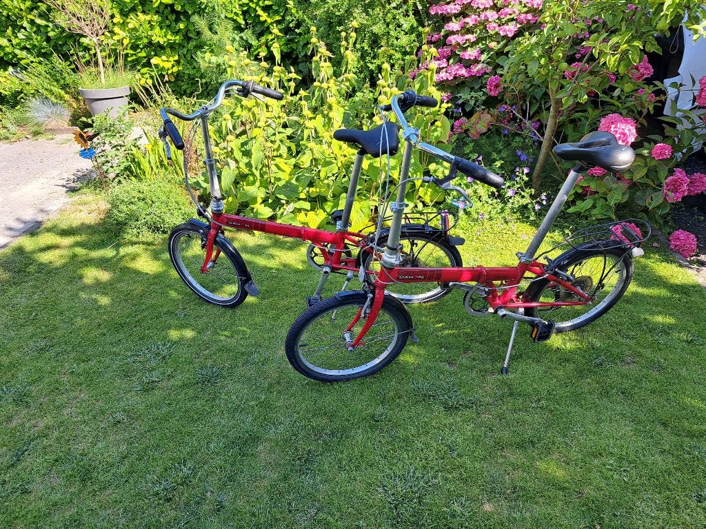 Dahon vouwfietsen type speed 20" met 7 versnellingen, Fietsen en Brommers, Ophalen, 20 inch of meer, Gebruikt, Velgrem