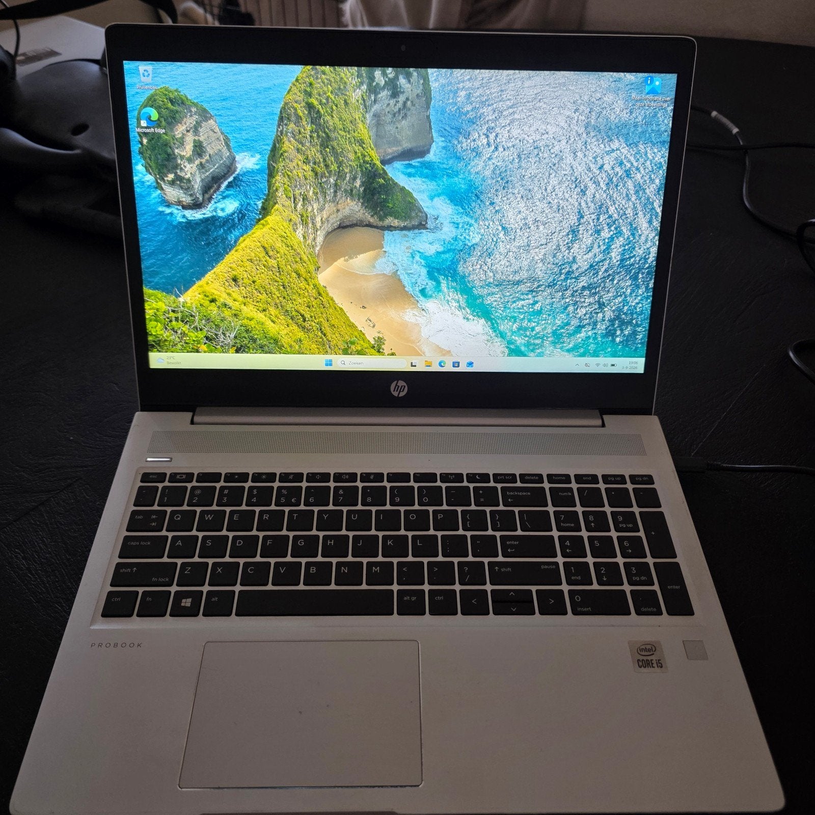 HP Probook 450 G7 laptop, Computers en Software, Windows Laptops, 256 GB, 8 GB, Minder dan 2 Ghz, Ophalen of Verzenden