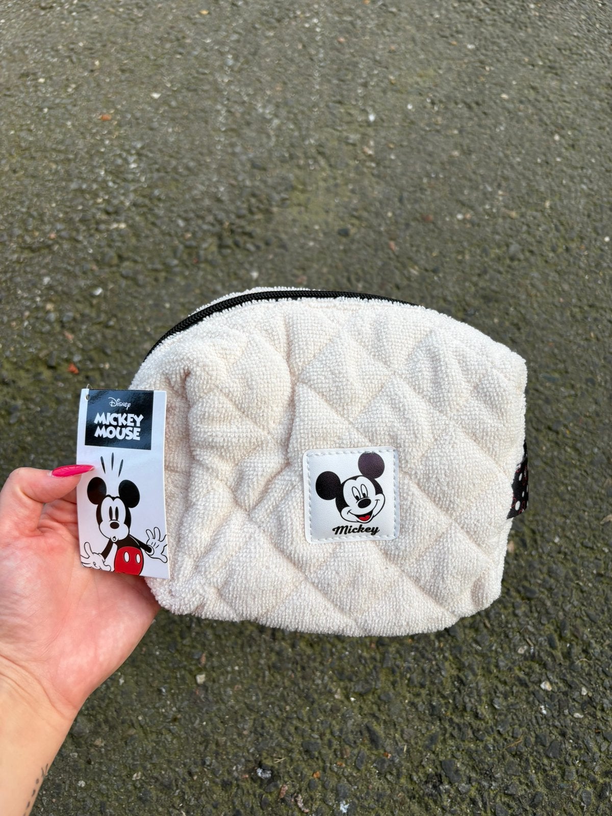 Mickey Mouse toilettas, Verzenden, Nieuw, Beige