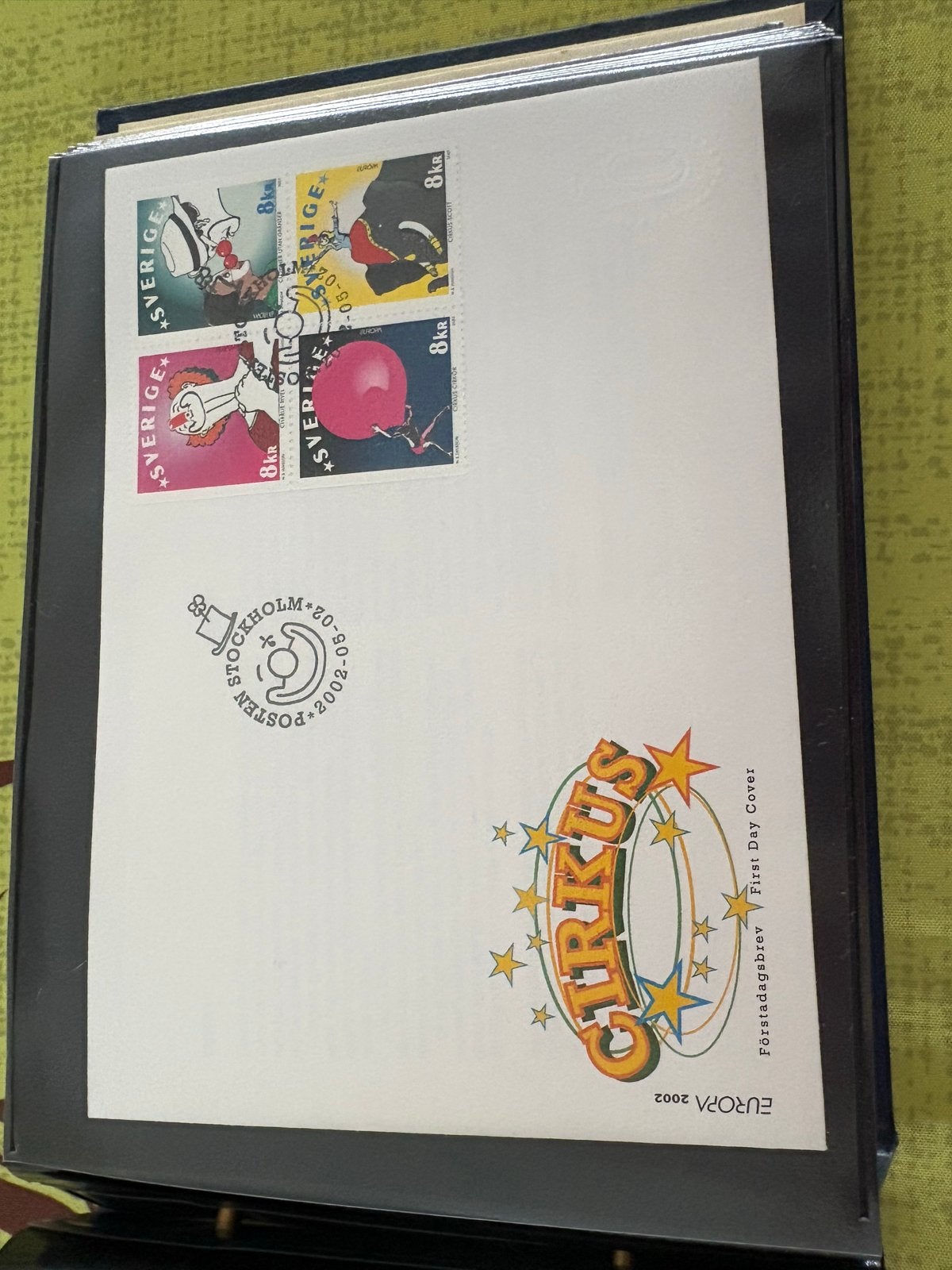 Europa 2002 Circus First Day Covers - Complete Set, Ophalen, Onbeschreven, Europa