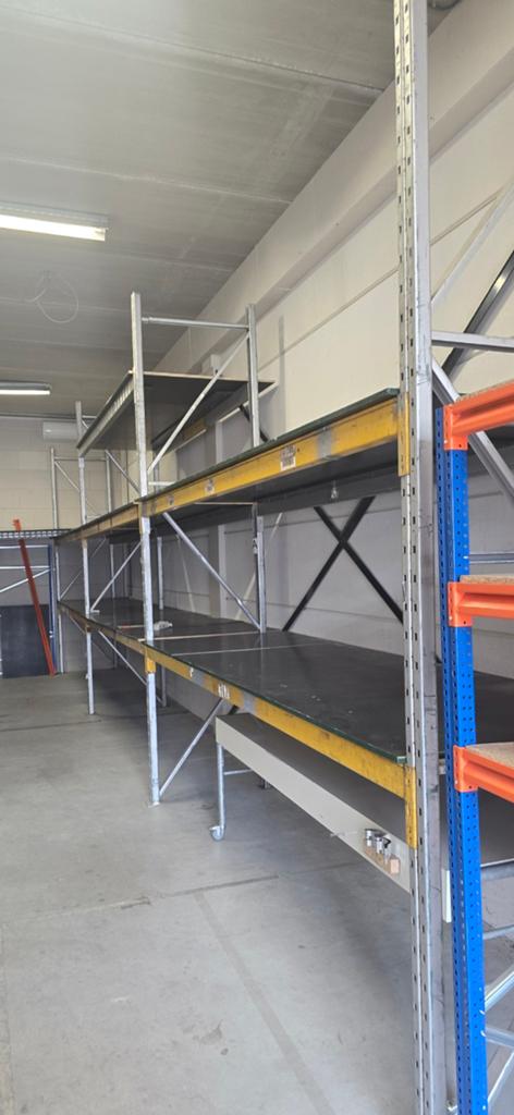 Zware magazijnstelling 400*350*100 12-20 meter, Ophalen