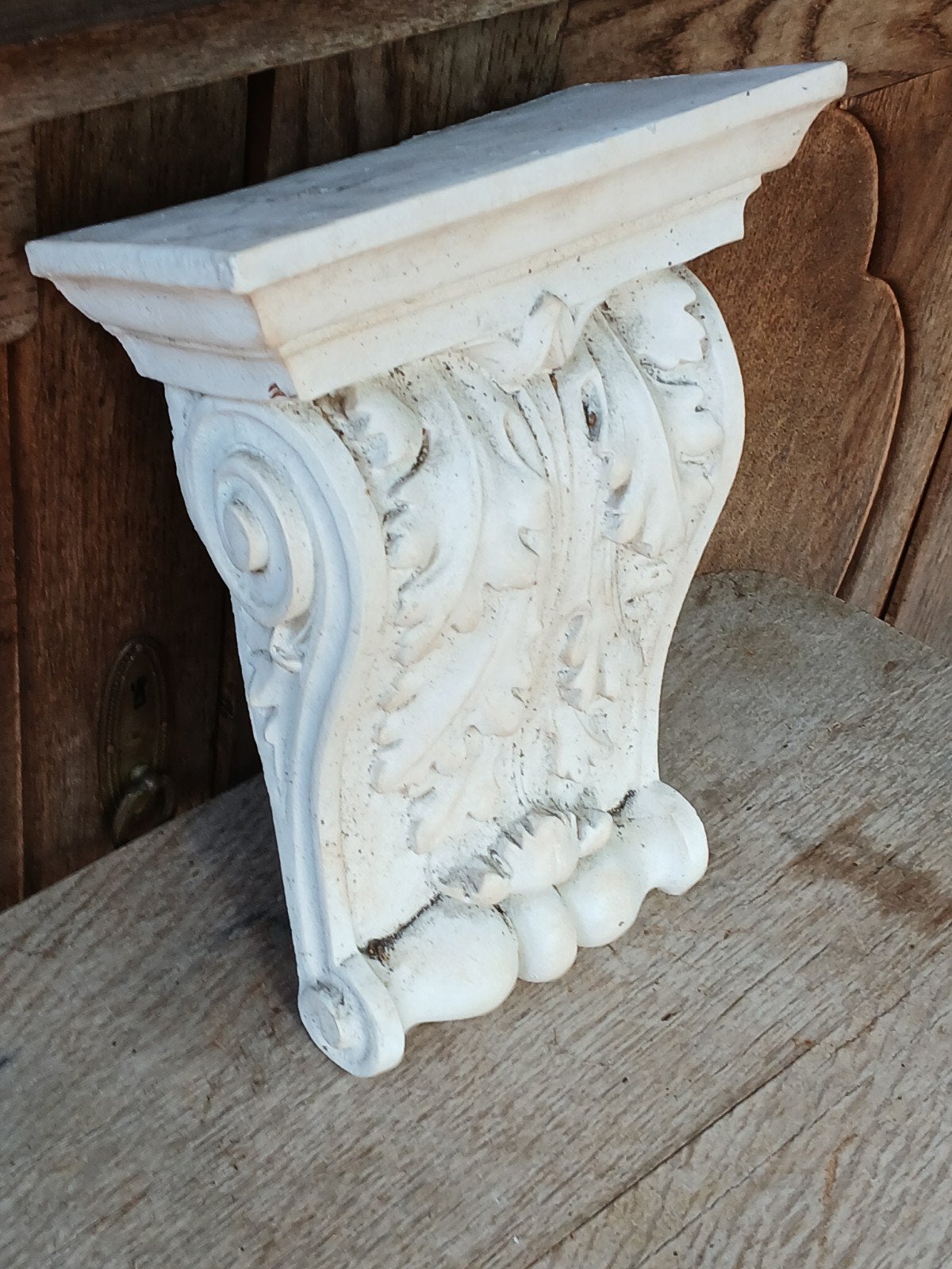 Decoratieve console / wandplank - Crèmekleurig, Ophalen of Verzenden