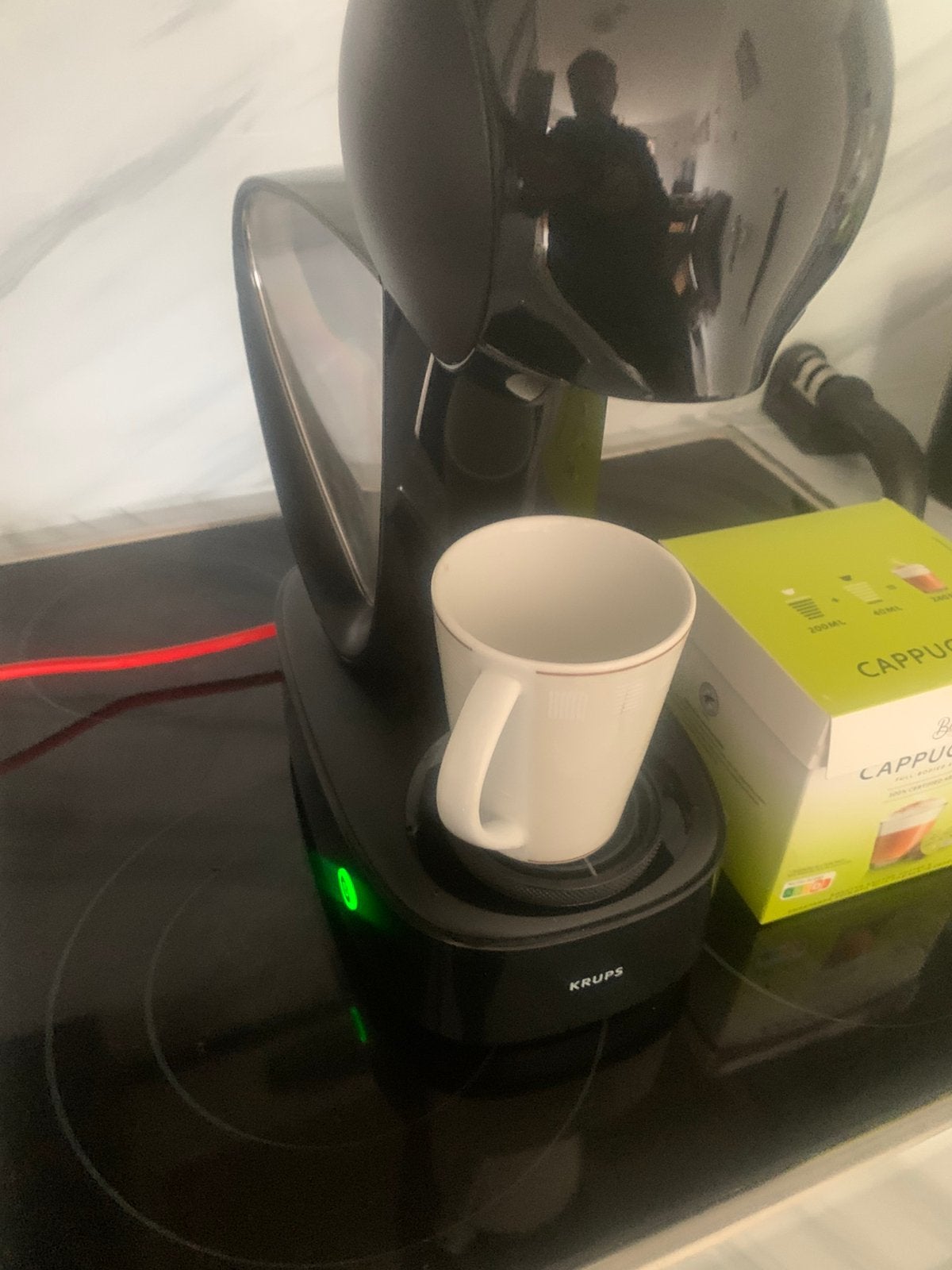 Nescafé Dolce Gusto Krups Piccolo XS capsulekoffiemachine., Koffiemachine, Ophalen of Verzenden, Zo goed als nieuw, 2 tot 4 kopjes