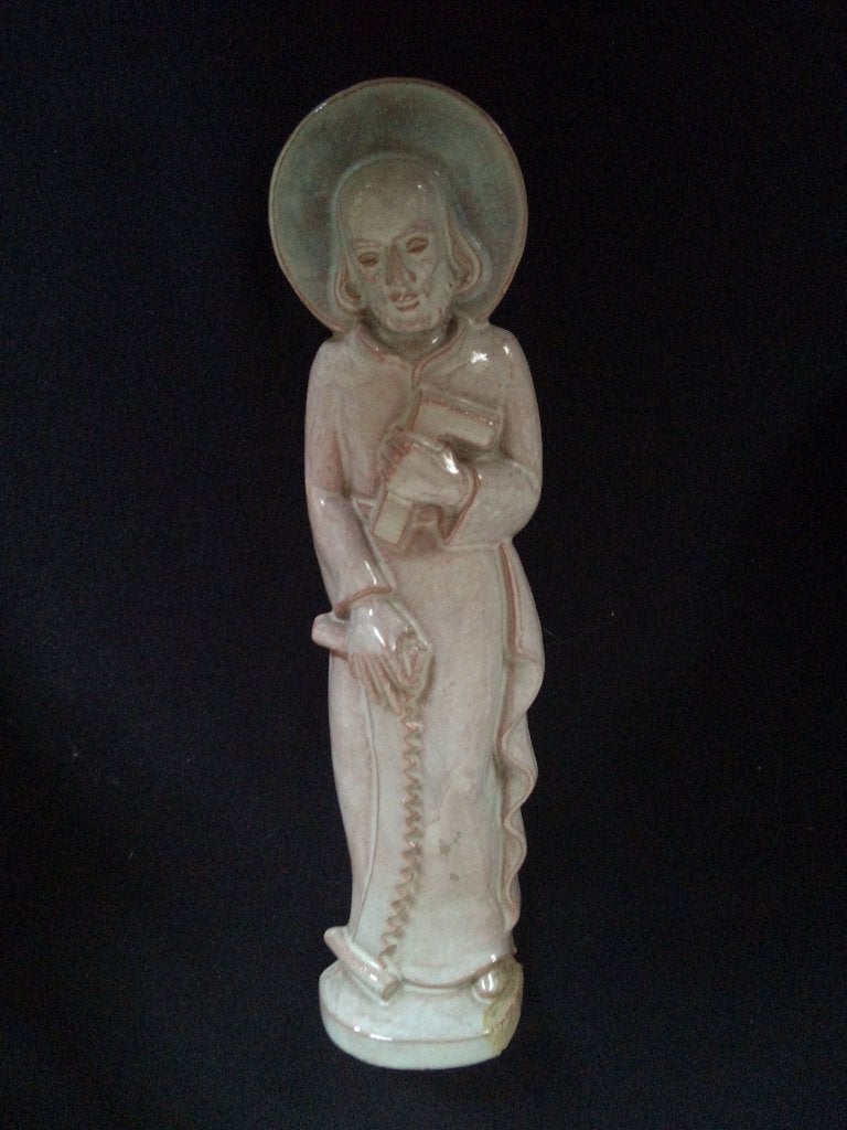 Oud Heiligenbeeldje St. JOZEF <> Patroonheilige Timmerlieden, Antiek en Kunst, Ophalen of Verzenden
