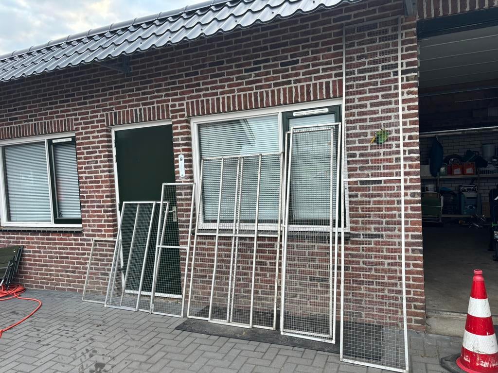Gaaspanelen, Ophalen, Metaal, Volière