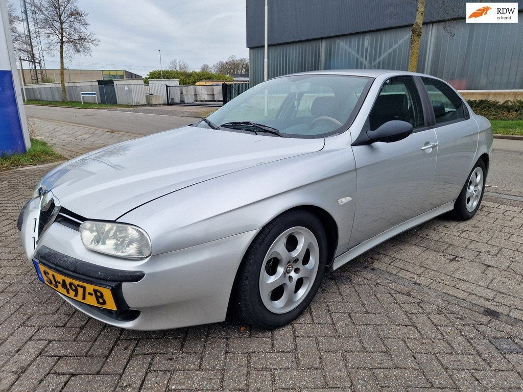 Alfa Romeo 156 2.5-24V V6 Automaat, Apk, Nap, Goed rijdend I, Auto's, Alfa Romeo, Bedrijf, Te koop, ABS, Airbags, Airconditioning