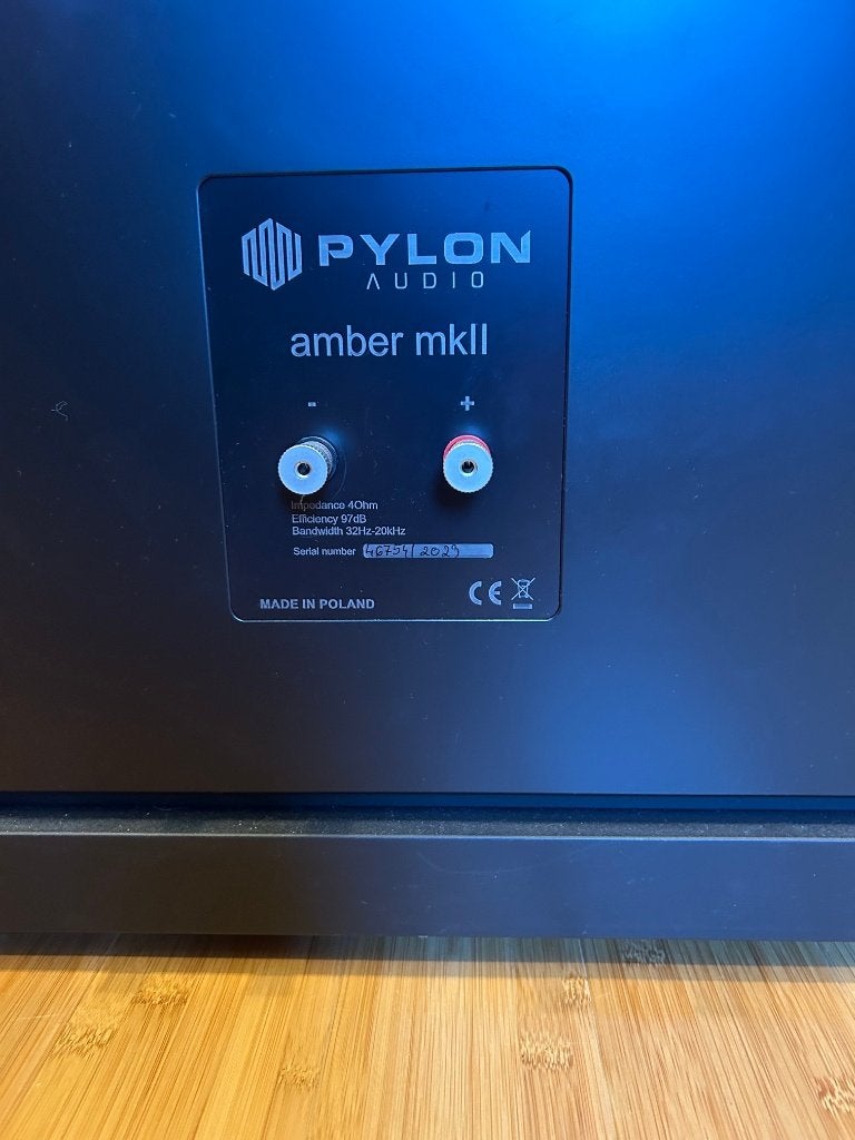 Pylon Amber MK2, Audio, Tv en Foto, Ophalen, Zo goed als nieuw, Overige merken