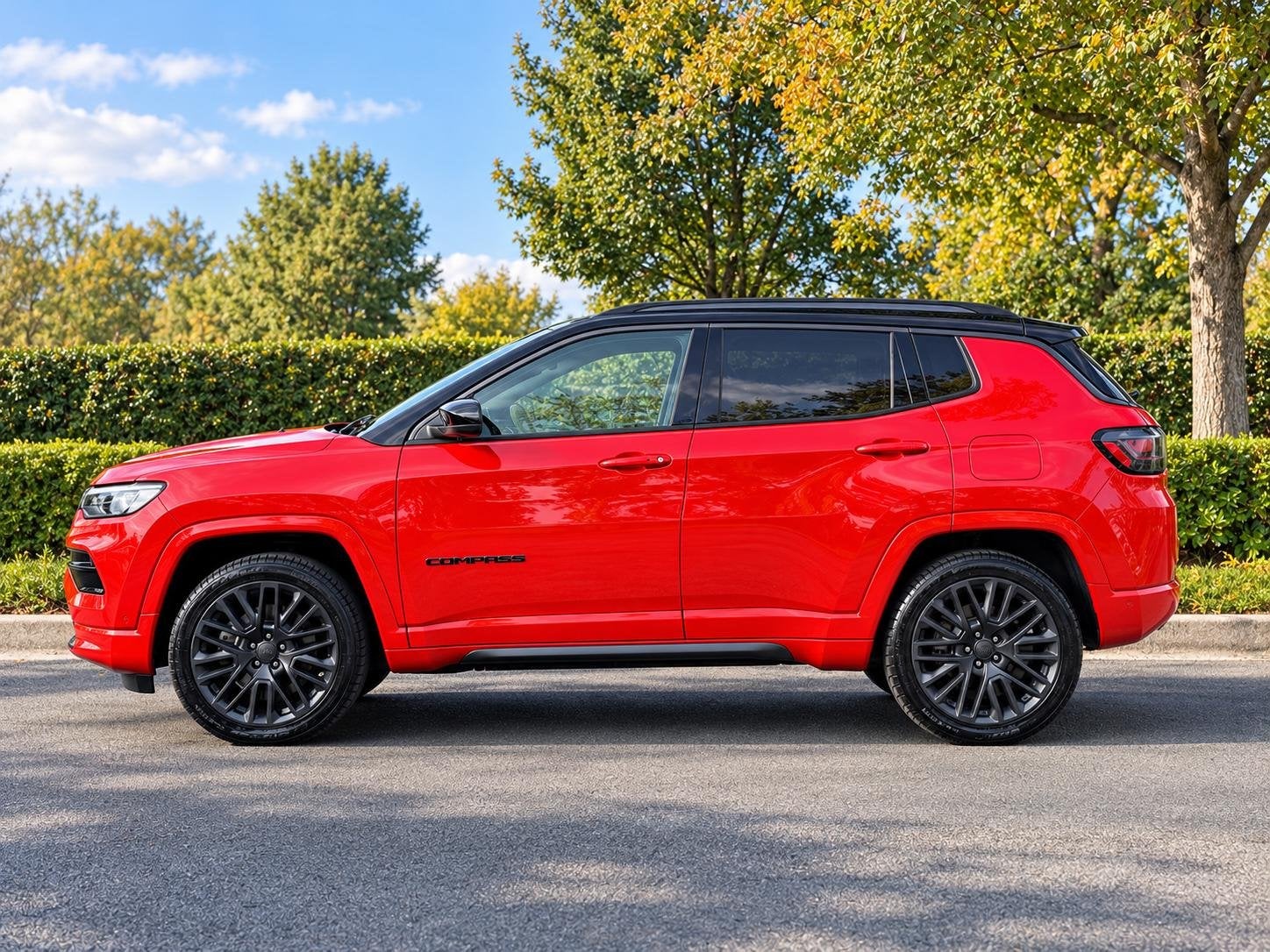 Jeep Compass 4xe 1.3 Turbo PHEV 240PK S•1e Eig•Leder•A, Auto's, Automaat, Gebruikt, Euro 6, 4 cilinders