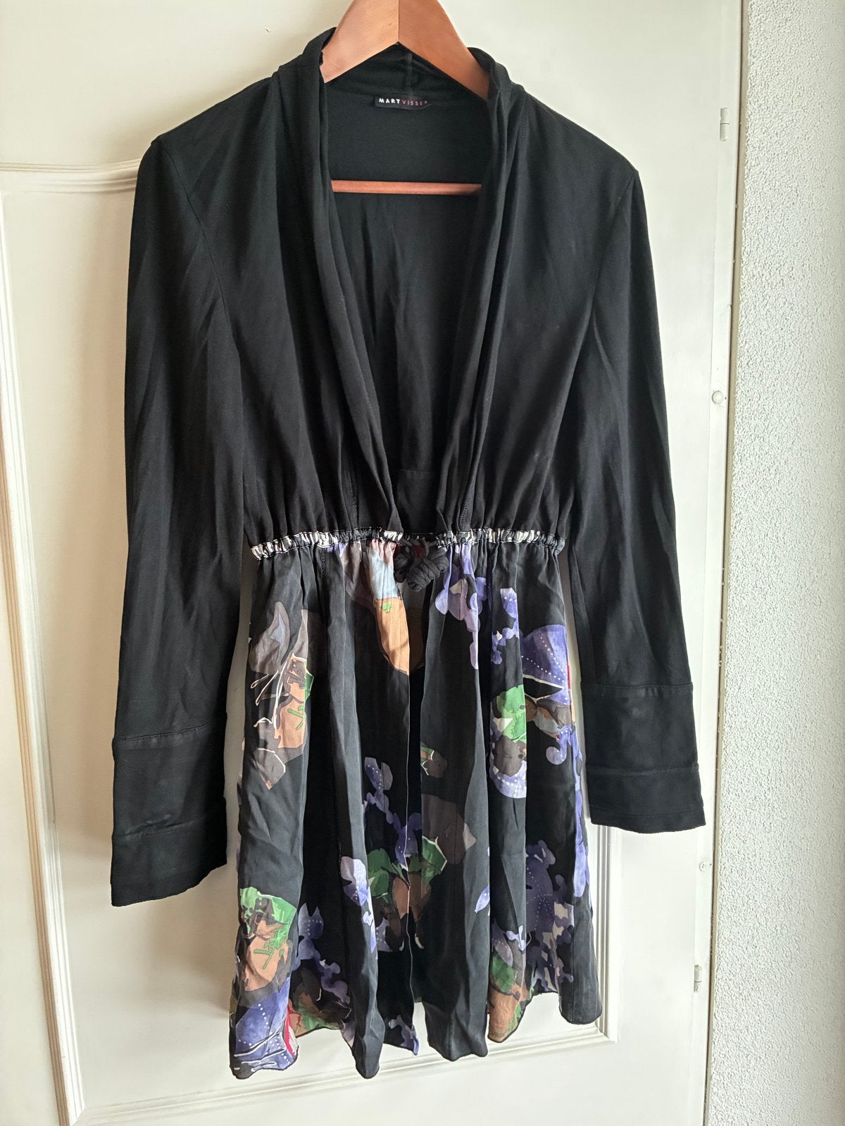Mart Visser vestje/blazer maat 34/36 met zijden onderkant, Ophalen of Verzenden, Zo goed als nieuw, Maat 36 (S), Zwart