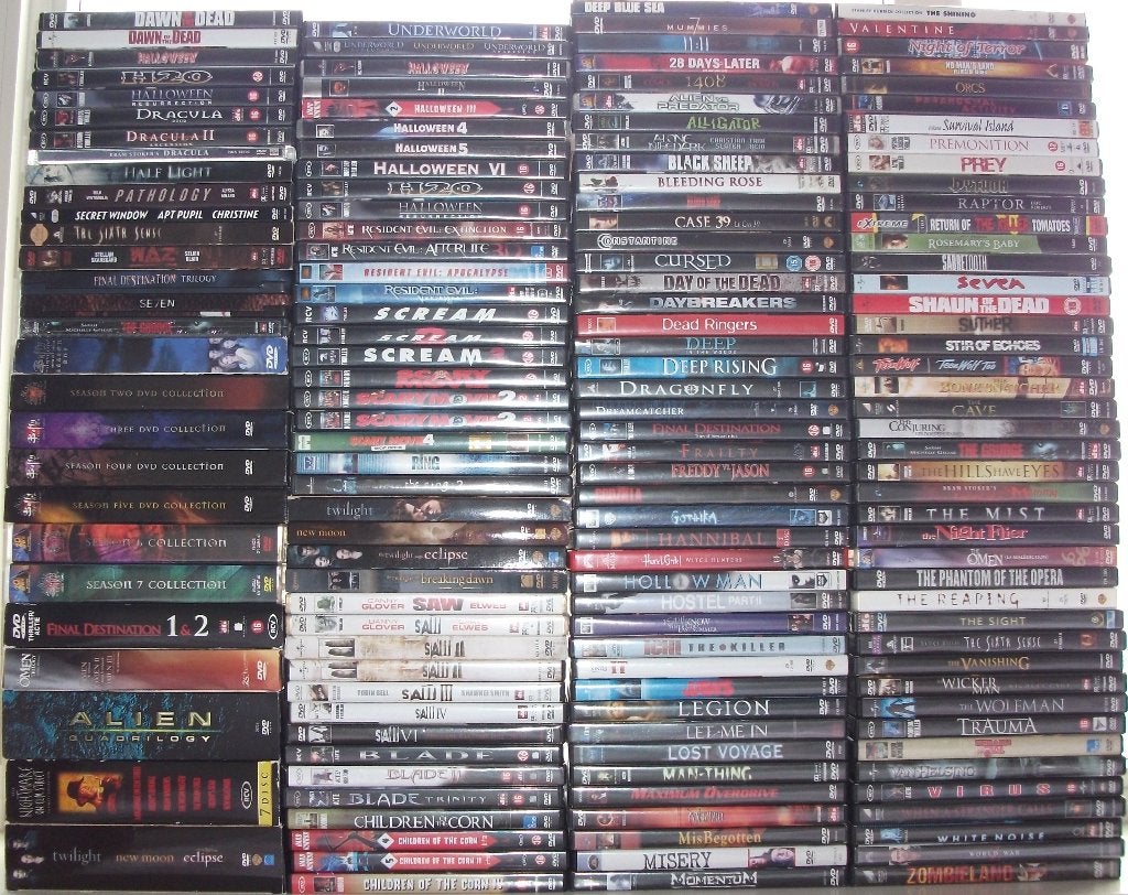 DVD Collectie *** HORROR *** Films, Series & Boxen, Alle leeftijden, Nederlands, Overige genres, Ophalen of Verzenden