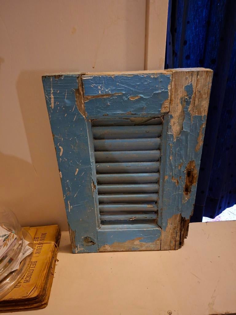 Frans blauw Luikje, Antiek en Kunst, Curiosa en Brocante, Ophalen of Verzenden