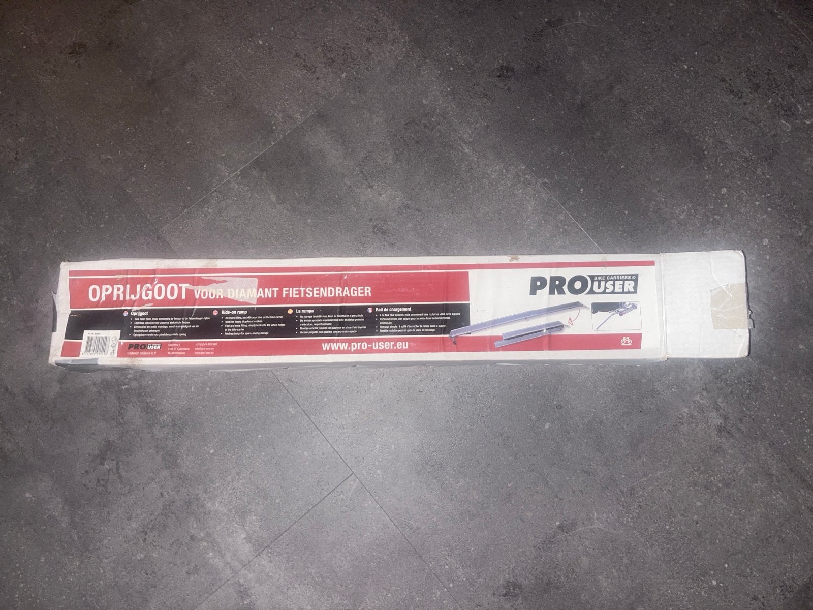 Pro User oprijgoot voor fietsendrager - Nieuw, Ophalen of Verzenden, Nieuw, Fietsendrager-accessoire, Elektrische fiets