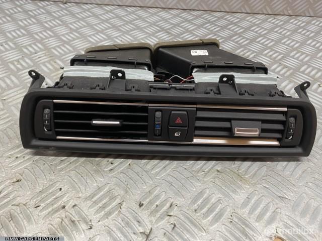 Dashboard luchtrooster midden BMW 5-serie F10 '10-'13 zwart, Gebruikt, Partnerportal@bmw.de, Bmw, Ophalen of Verzenden