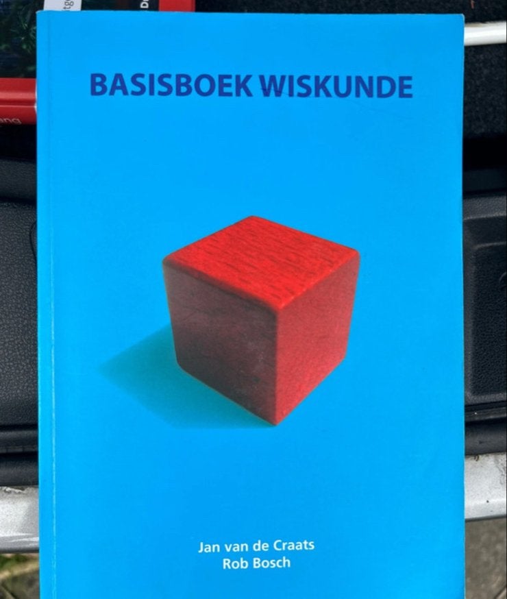 Basisboek Wiskunde, Boeken, Ophalen of Verzenden, Beta, Zo goed als nieuw, HBO