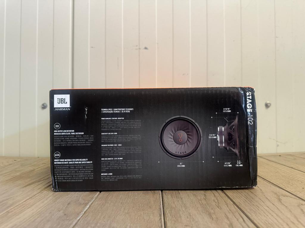 JBL Stage 102 - Subwoofer - 225 W woofer, Ophalen of Verzenden, Zo goed als nieuw