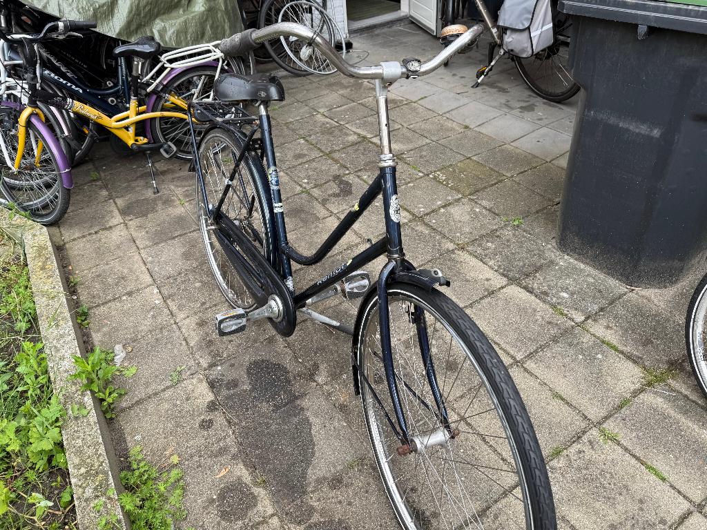 damesfiets terugtrap, Fietsen en Brommers, Fietsen | Dames | Damesfietsen, Ophalen of Verzenden, Gebruikt, Overige merken