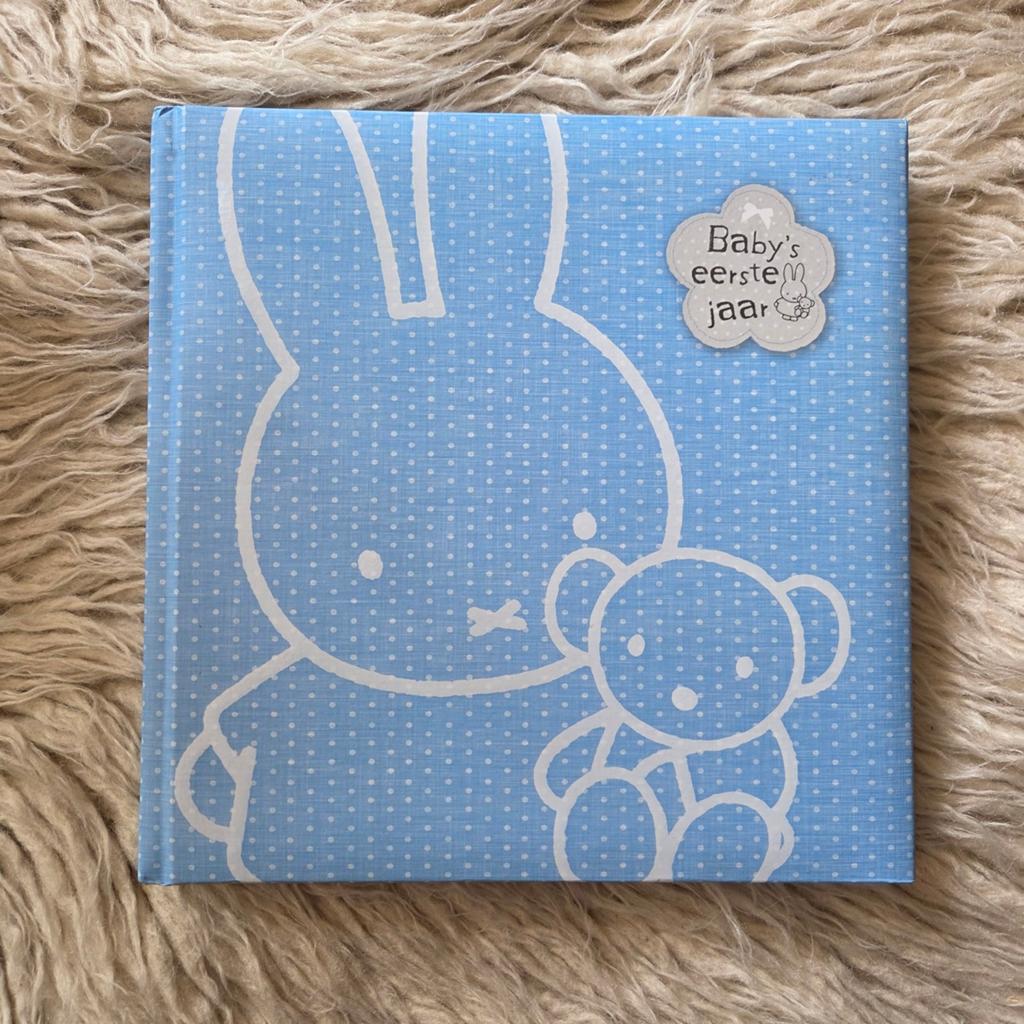 Nijntje - Babyboekje - Jongens en meisjes - Blauw, Audio, Tv en Foto, Fotoalbums en Accessoires, Ophalen of Verzenden, Nieuw