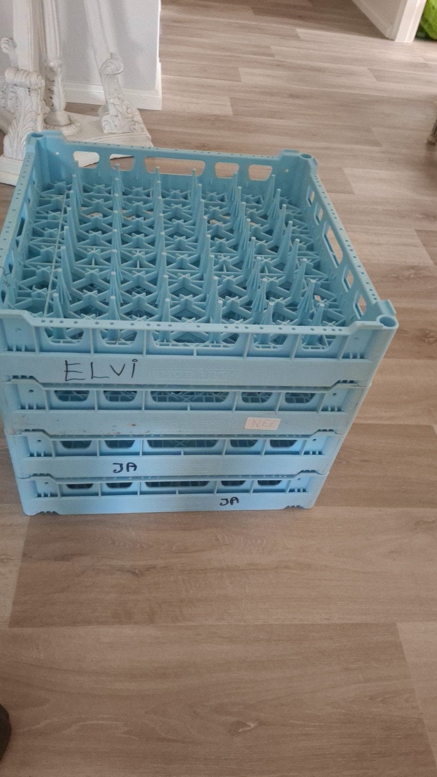 4 horeca vaatwaskratten, Ophalen, 40 tot 60 cm, 50 tot 75 cm, Minder dan 35 cm