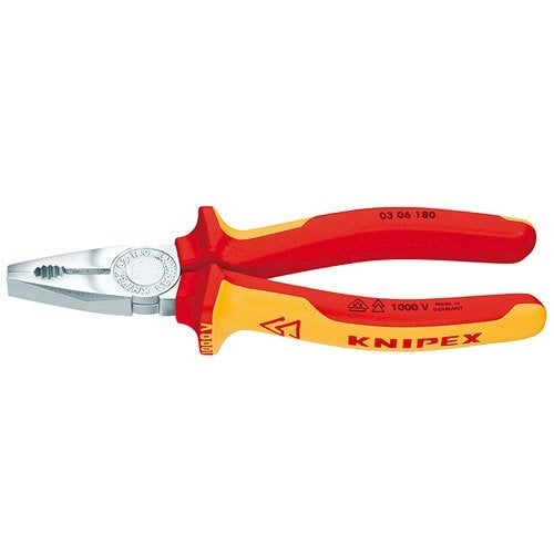 KNIPEX combinatietang verchroomd 180mm VDE 0306180, Auto diversen, Ophalen, Nieuw
