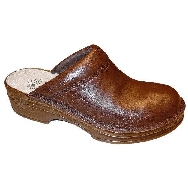 Helix 52071 Bruin Leren Klomp Muil Met Polster 39-48, Loafers, Werkschoenendeal, Nieuw, Ophalen of Verzenden