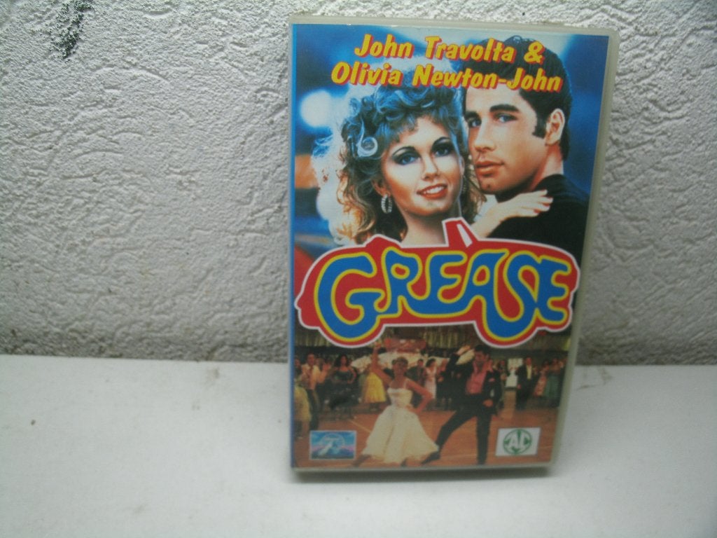 vhs 70a grease, Alle leeftijden, Ophalen of Verzenden, Zo goed als nieuw, Actie en Avontuur