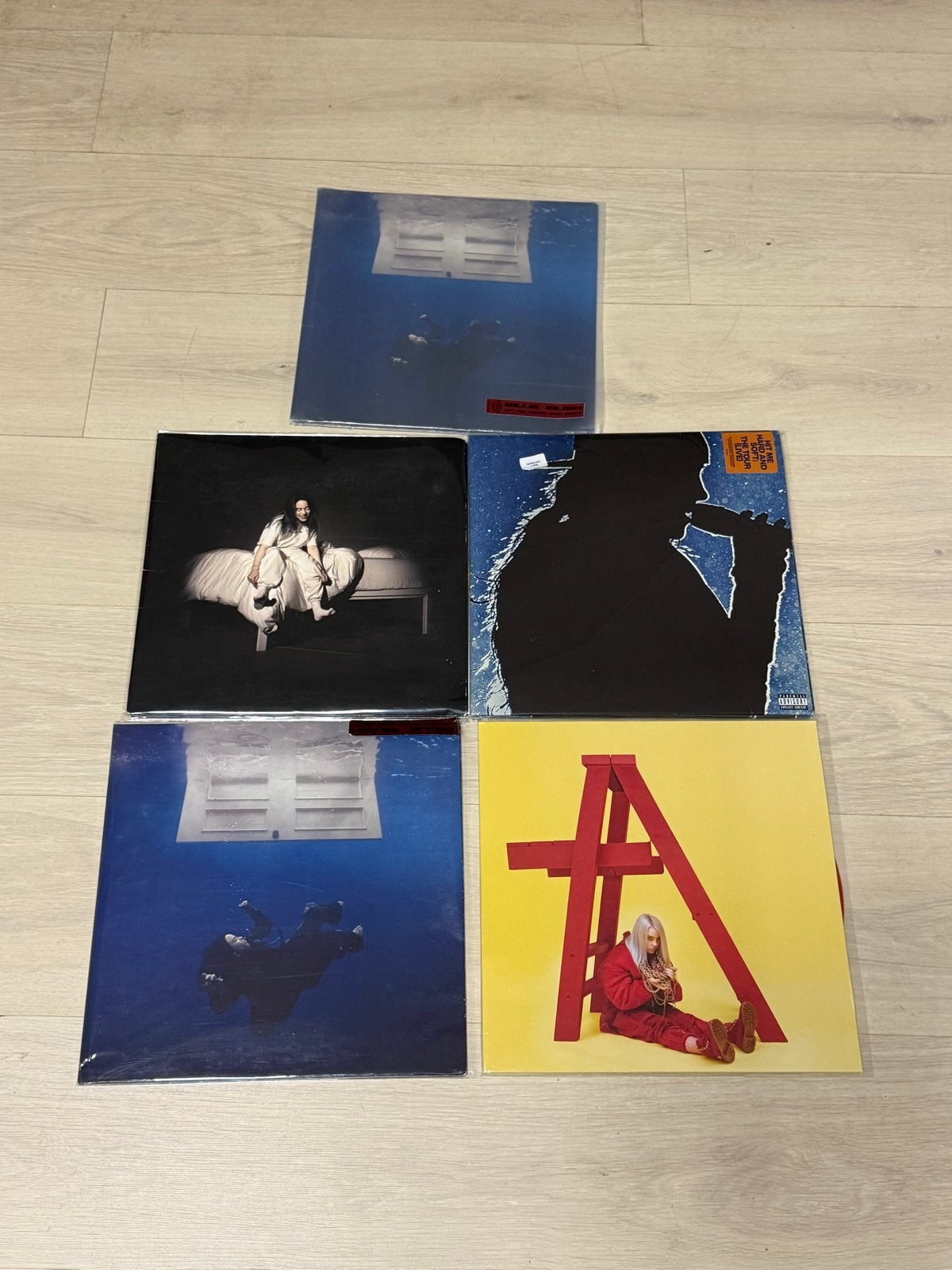 Billie Eilish Vinyl Collectie: 5 LP's,, Cd's en Dvd's, LP, Pop, Ophalen of Verzenden, Nieuw in verpakking
