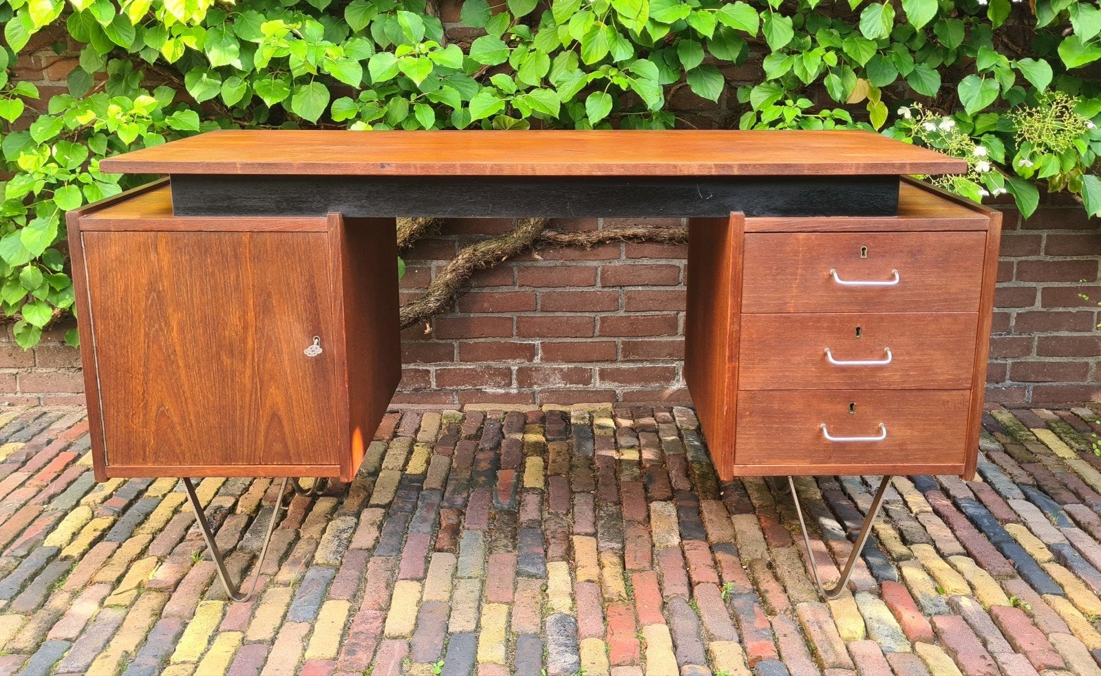 Vintage Pastoe  Dick Tijsseling bureau, Ophalen, Gebruikt