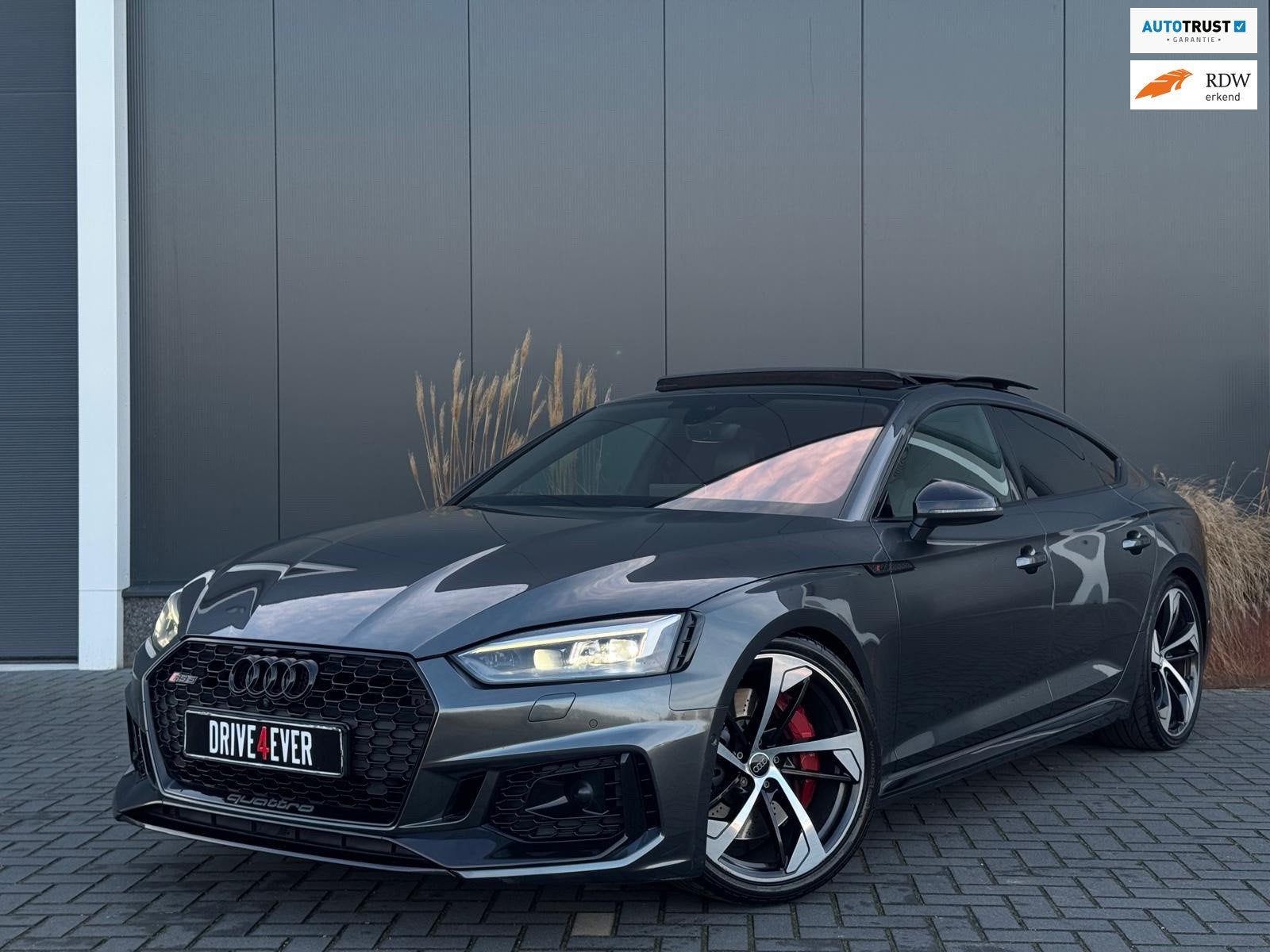 Audi RS5 Sportback 2.9 TFSI RS 5 quattro FULL PANO|LEDER|CLI, Automaat, Gebruikt, Zwart, Met garantie (alle)