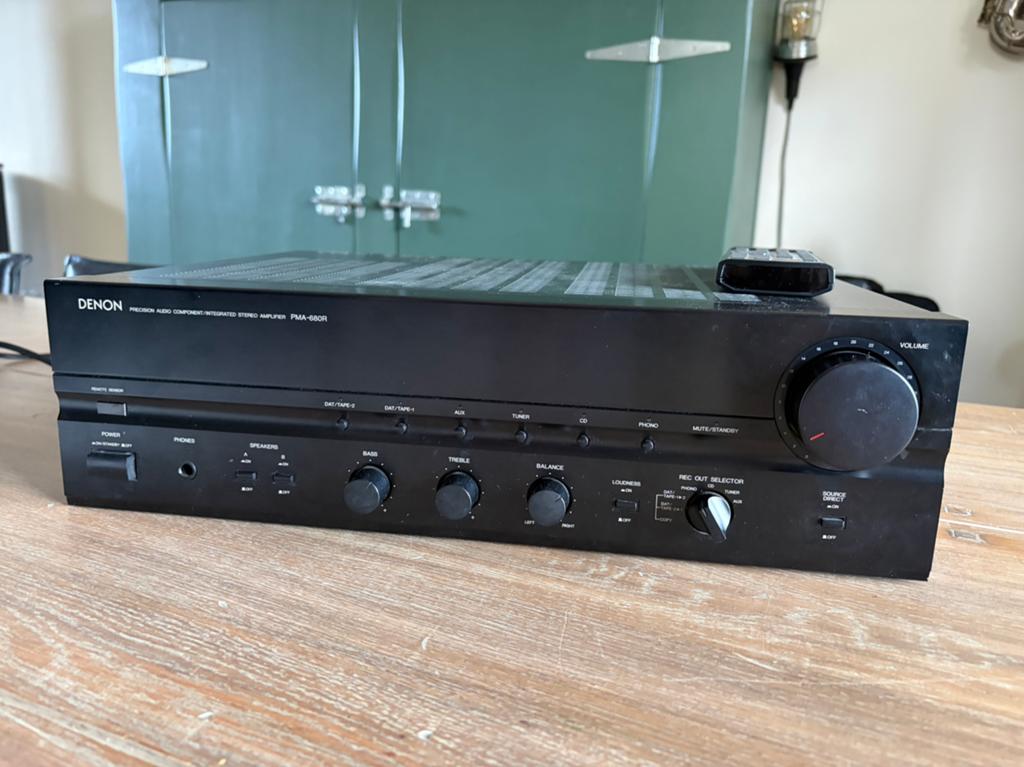Denon PMA-680R Stereo Versterker - Uitstekende Staat, Audio, Tv en Foto, Versterkers en Receivers, Gebruikt, Denon, Ophalen of Verzenden