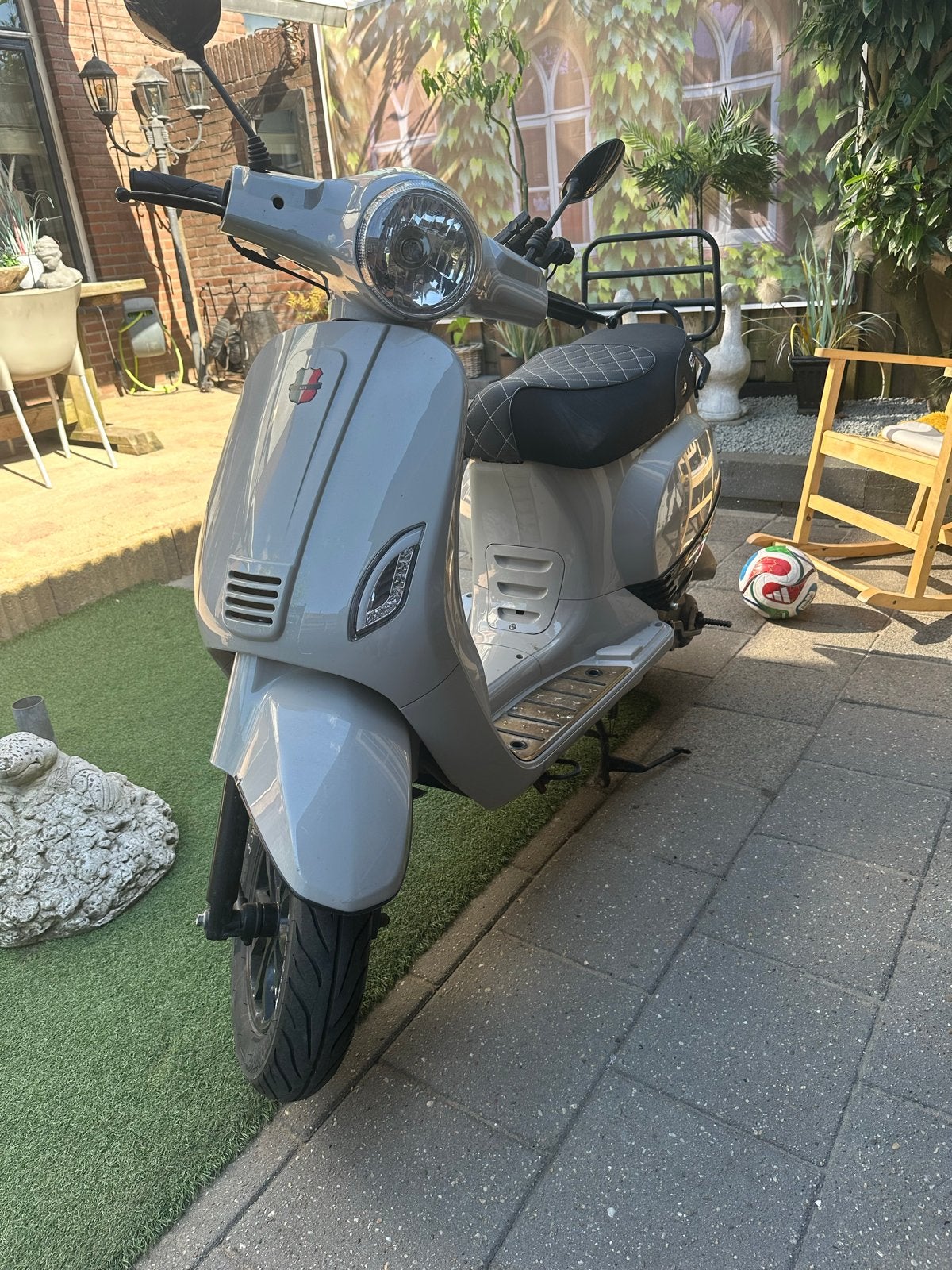 Toscana Dynamic scooter - Blauwe plaat - Recent nagekeken, Fietsen en Brommers, Snorfietsen en Snorscooters, Gebruikt, Benzine