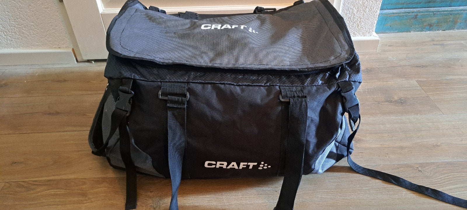grote Craft Sporttas / Reistas - Zwart/Grijs ZGAN, Ophalen of Verzenden, Zo goed als nieuw, Unisex volwassen