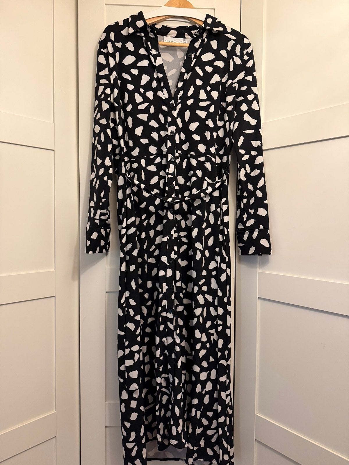 Helena Hart lange jurk maat XL, Kleding | Dames, Zwart, Maat 46/48 (XL) of groter, Ophalen of Verzenden, Gedragen